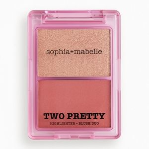 Sophia+Mabelle Two Pretty Highlighter + Blush Duo